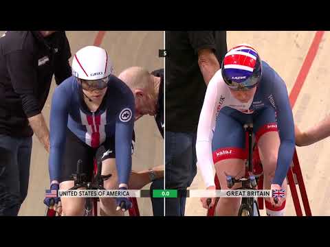Women's Team Pursuit Finals - 2018 UCI Track Cycling World Championships