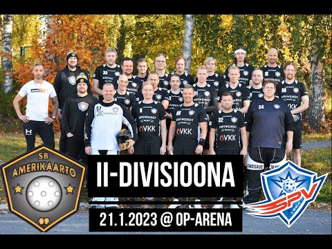 Salibandy II-divisioona | Amerikaarto - SPV II 21.1.2023