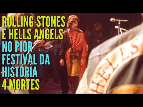 💥HELLS ANGELS AND ROLLING STONES ON THE WORST DAY FOR ROCK - THE TRAGIC ALTAMONT FESTIVAL