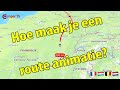 411 Hoe Maak Je Een Route Animatie