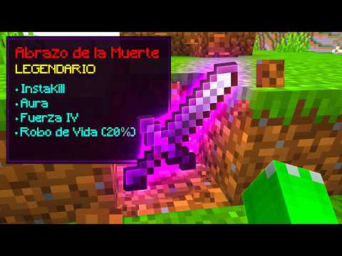 Minecraft pero... los DROPS son DEMASIADO ROTOS
