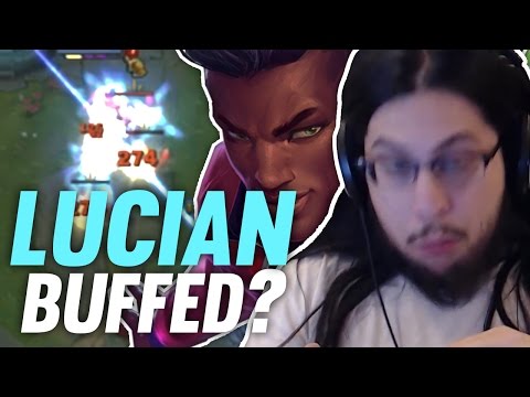 Imaqtpie - LUCIAN GOT BUFFED? ft. Some guy who's not Swifte