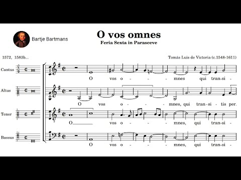 Tomás Luis de Victoria - O Vos Omnes {Robert Shaw}