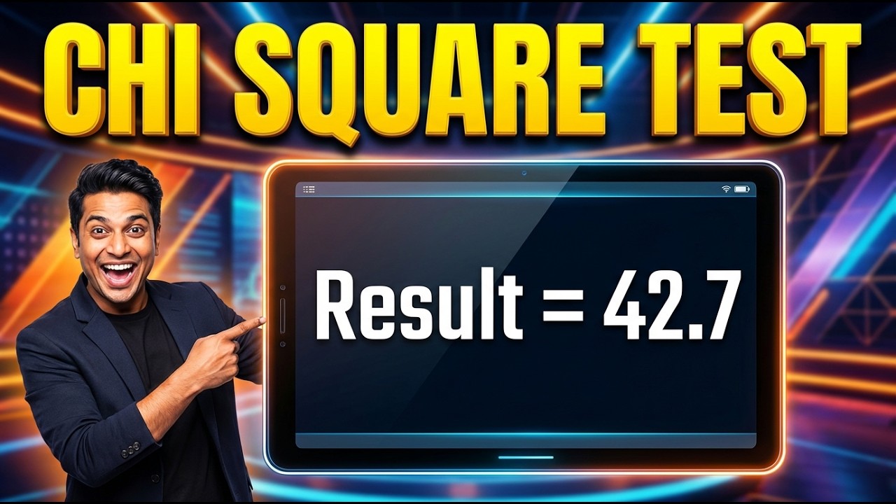 Chi Square Test Interactive Calculator