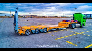 STU 3 Axle Extendable Lowbed Trailer low bed semi-trailer for sale - Image 7 | Autoline SG New STU 3 Axle Extendable Lowbed Trailer low bed semi-trailer | Image 7 - Autoline