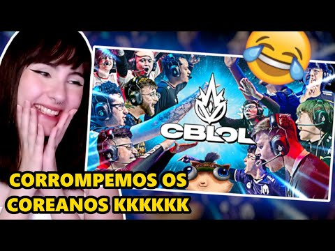 REAGINDO AO MOTIVO do BRASIL ser a REGIÃO do CONTEÚDO - CBLOL DA ZUEIRA (ÁUDIO ABERTO)