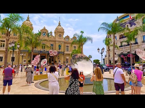 Monte Carlo, Monaco 2025 Walking Tour in 4K - Excursion Tours Monaco