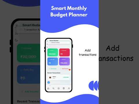 Smart Monthly Budget Planner video thumbnail