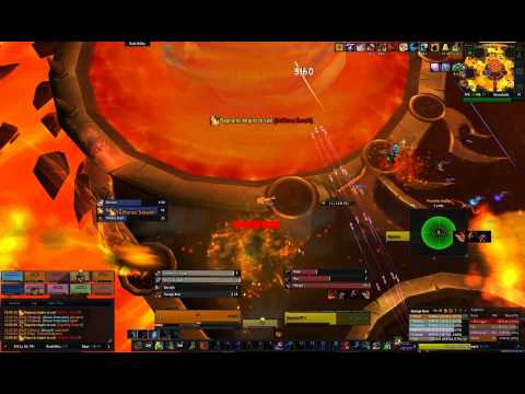 The Corrupted 10 man - Ragnaros normal feral DPS PoV