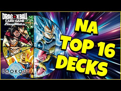 FUSION WORLD NA REGIONALS TOP 16 BREAKDOWN + DECKLISTS