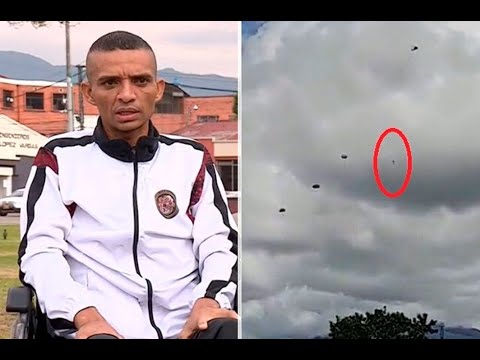 El estremecedor relato de soldado al que le falló el paracaídas durante un ejercicio en Tolemaida