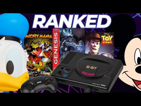 Reviewing Every Disney Game on the Sega Genesis Megadrive