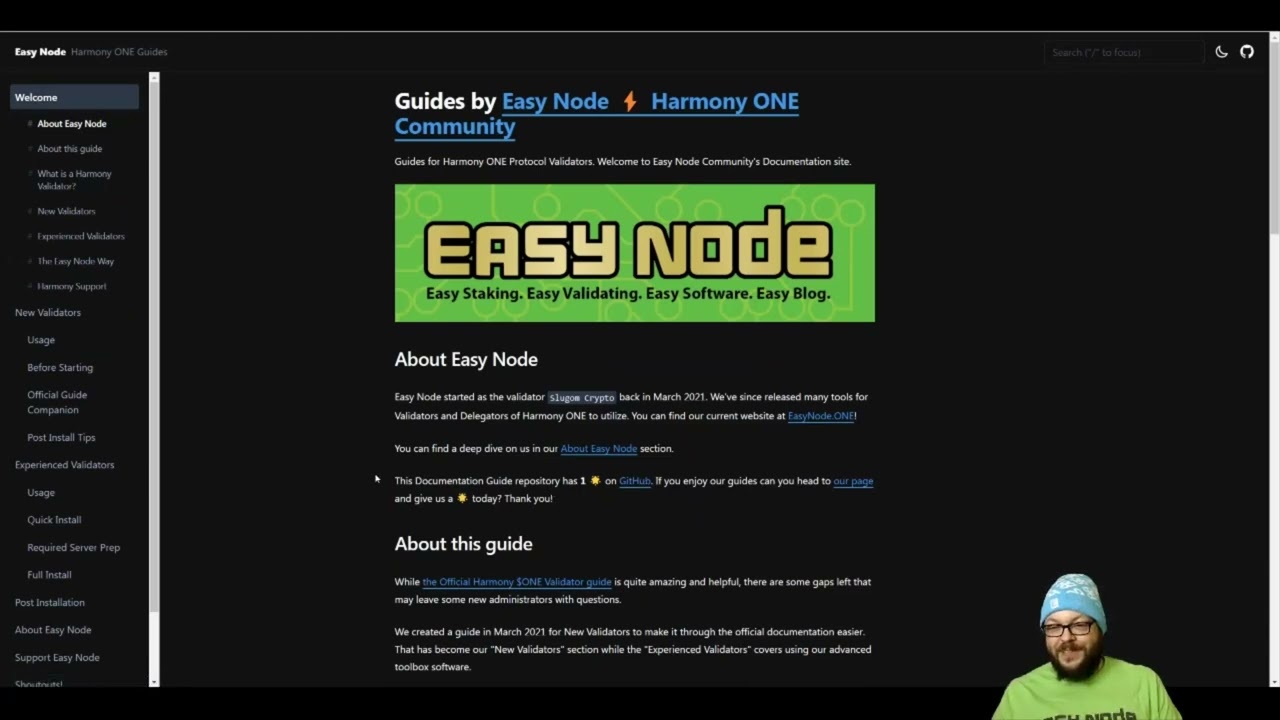 Guides by Easy Node!