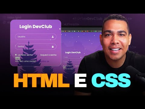 Projeto Tela de Login com HTML e CSS