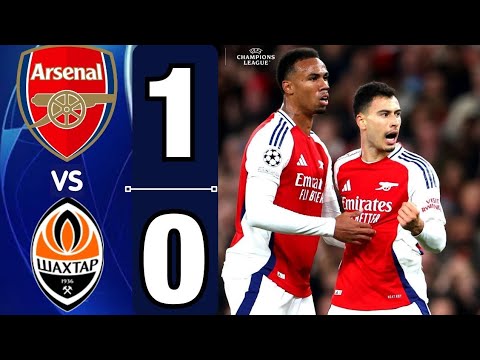 Arsenal vs Shakhter.  1 - 0 all goal & highlight 2024