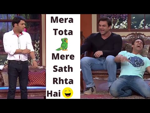 Mera Tota Mere Sath || Salman | Daisy Shah || Double Meaning jokes #tkss #comedynights #meratota #cn