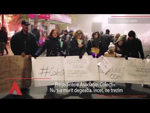Stiri Mediafax 31 Octombrie - Preşedintele Asociaţiei Colectiv: Nu s-a murit degeaba
