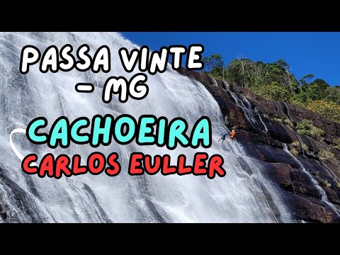 PASSA VINTE - Rapel na Cachoeira Carlos Euller