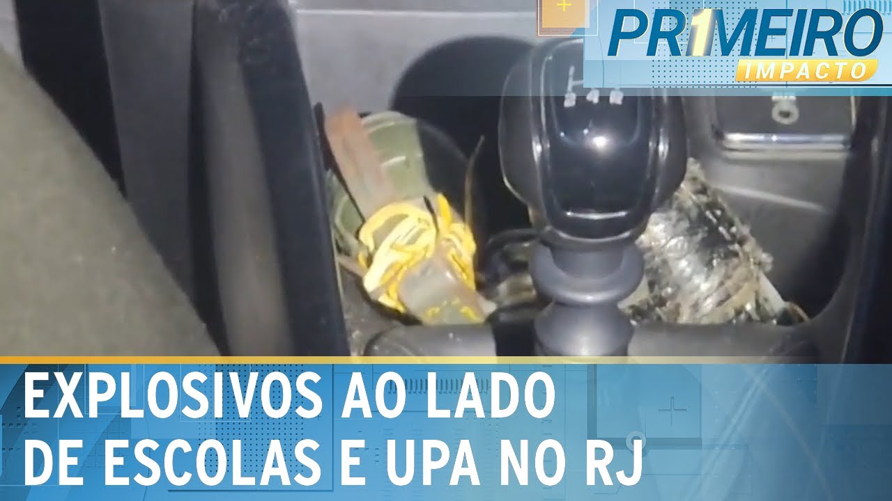 Polícia encontra bombas e granadas perto de escolas no Rio | Primeiro Impacto (11/10/24)