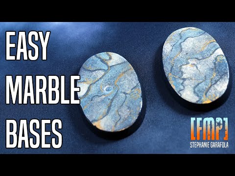 EASY MARBLE BASES for Warhammer Miniatures