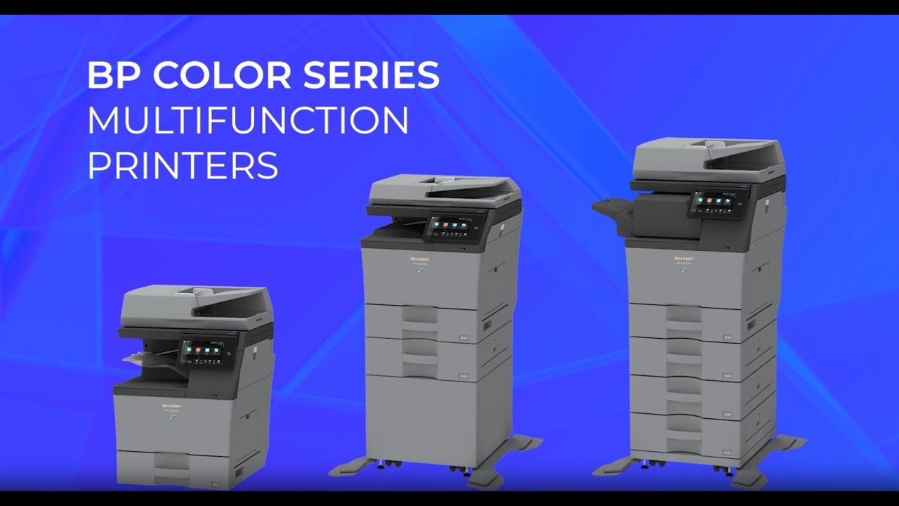Compact, User-Friendly Sharp BP Series Multifunction Printers