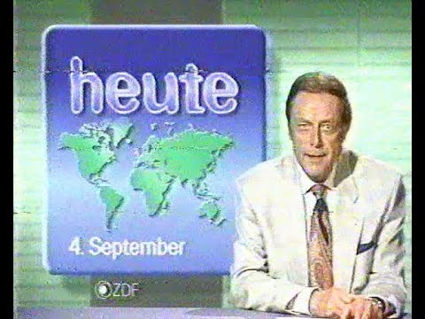 heute Spätnachrichten, ZDF 3./4.9.1993 0.51 Uhr