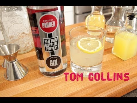 Learn How to Make a Tom Collins Cocktail by Brooklyn Cooking