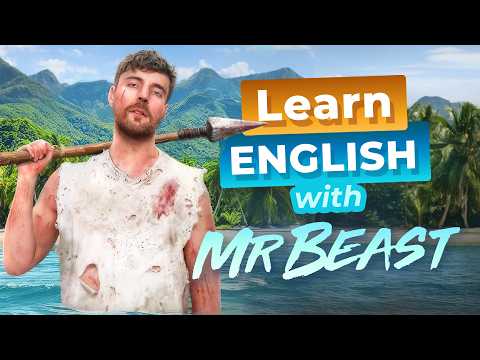 跟著 MrBeast 學英文 — 7 天被困在無人島！ (Learn English with MrBeast — 7 Days Stuck on an Island)