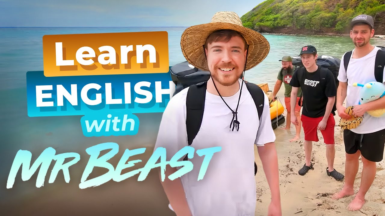 Learn English with MrBeast — 7 Days Stuck on an Island