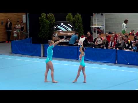 Albershausen 2015   076   001   WP   Youth   Dyn   GER   TV Uhingen, Verena Freytag & Denise Rudolph