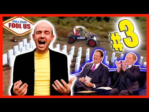 3 TIMES FOOLER - JANDRO with the BIGGEST TRICK ever in Penn & Teller  Fool Us History