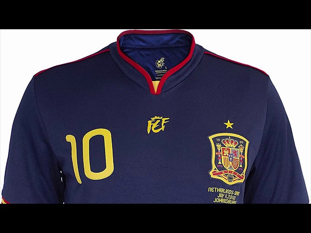 Vídeo relacionado con RFEF Camiseta Oficial Conmemorativa Final Mundial Sudáfrica 2010, L