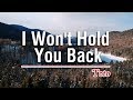 I Won't Hold You Back - Toto (KARAOKE VERSION VERSION)