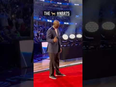 MICHAEL JORDAN ALL STAR GAME CLEVELAND 2022. THE GOAT. MJ #nba75 #nba #jordan #sbvzla #shorts