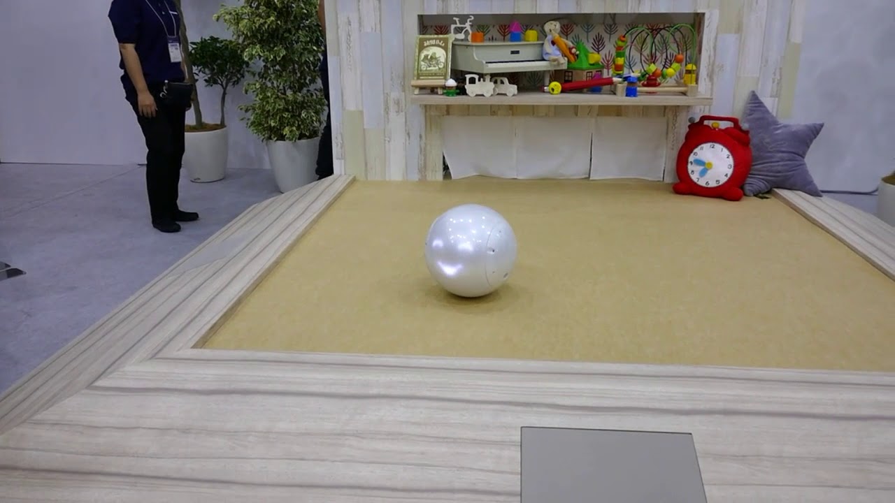 Panasonicâ€™s â€˜cocottoâ€™ robot at CEATEC 2017 [RAW VIDEO] - YouTube