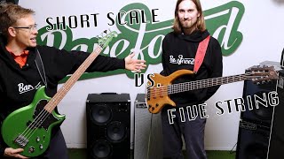 Video thumbnail for How does the Three10 and Super Twin cope with a 5-string and a short scale bass? by Barefaced Audio