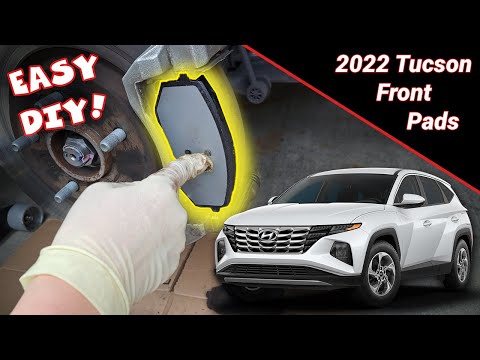 2022 - 2024 Hyundai Tucson EASY Front Brake Pads Replacement