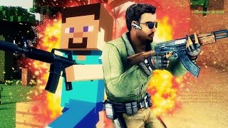 QUAND MINECRAFT RENCONTRE COUNTER-STRIKE 