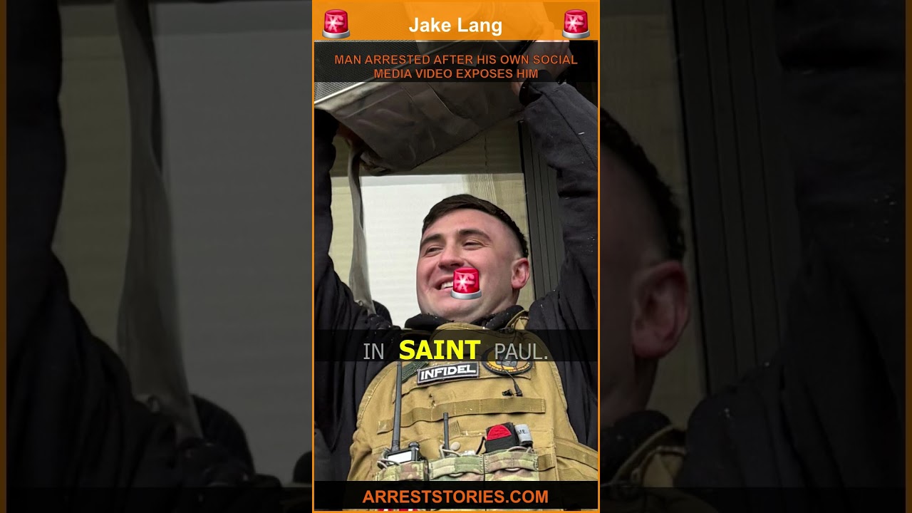 MAN ARRESTED AFTER HIS OWN SOCIAL MEDIA VIDEO EXPOSES HIM