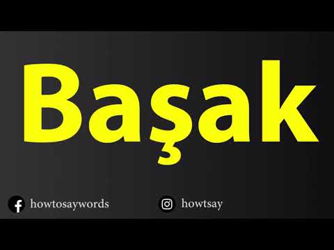 How To Pronounce Basak
