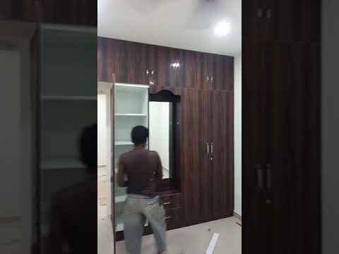 Wooden residential kitchen cabinet, base