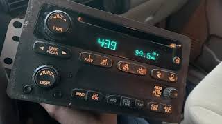 How To Unlock A GM Radio For FREE! 2004 Venture Van