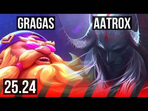GRAGAS vs AATROX (TOP) | KR Master | 25.24