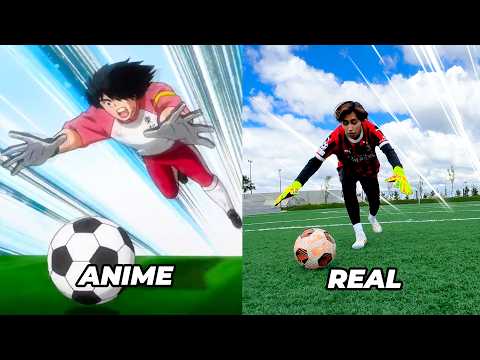 I MADE THE MOST EPIC CAPTAIN TSUBASA PLAYS IN REAL LIFE