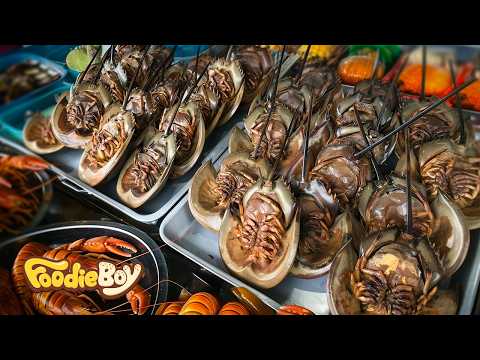 Thai Seafood Compilation! Best Cooking Scenes from Bangkok Markets