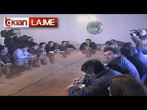 FRESH, Ilir Meta mbledhje me drejtuesit -  (10 Janar 2000)