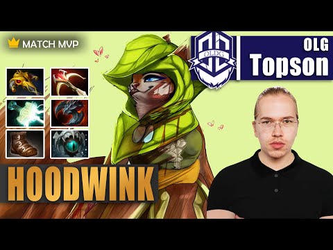 Hoodwink Mid | OLG.Topson | THE REAL BROKEN WAY TO PLAY HOODWINK MID | 7.32e Gameplay Highlights