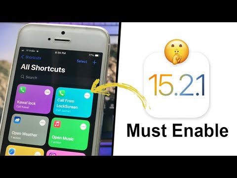iOS 15.2.1 Released - Must Enable These Siri Shortcuts on iOS 15.2.1🔥🔥