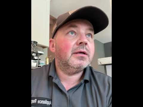 Vlad performing Wolf Oven Maintenance