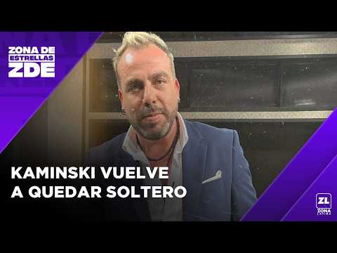 Una relación FUGAZ: Kaminski habría TERMINADO con su nueva pareja